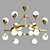 Monumental Murano Glass Chandelier 3D model small image 1