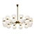 Stunning Murano Glass Chandelier 3D model small image 1