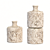 Elegant Handcrafted Decoupage Bottle 3D model small image 4