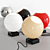 Midnight Glow Metal Table Lamp 3D model small image 2