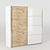 Nexus 200cm Prebuilt Closet 3D model small image 1