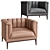 Ultimate Comfort Lounge Chair 3D model small image 1