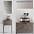 Modern Minimalist Inbani Grate 3D model small image 6