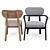 Evelin: Italian Dining Chairs 3D model small image 3