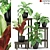 Green Oasis: Potted Plants Set 3D model small image 1