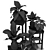 Green Oasis: Potted Plants Set 3D model small image 3
