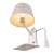 Loft IT Station: Modern White Table Lamp 3D model small image 2