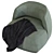 Brioni Up | Modern Armchair 3D model small image 3