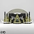 Gilded Egypt Decor Set 3D model small image 2