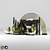 Gilded Egypt Decor Set 3D model small image 4