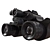 Sleek Night Vision Goggles 3D model small image 4