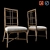 Tropical Sands Rattan Chair 3D model small image 1