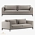 Italian-Inspired Om Italia Sofa 3D model small image 4