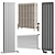 Sleek Radiators for PBR Renders 3D model small image 1