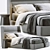 Sleek Poliform Chloe Bed: Modern, Stylish, and Elegant 3D model small image 1