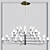 Modern Elegance: Candela LED Chandelier 3D model small image 2