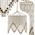 Selamat Sonora Macrame Chandelier 3D model small image 1