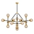 Elegant Baton Chandelier 16-Illuminate in Style! 3D model small image 1