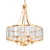 Crystal Elegance: Prava Euro Chandelier 3D model small image 1