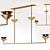 Volker Haug Balanced Stack LED Chandelier 3D model small image 1