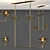 Volker Haug Balanced Stack LED Chandelier 3D model small image 4