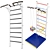 Ultimate Wall Bars Set: Record Monolith 2 3D model small image 4