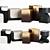 Modern Side Tables Set for Stylish Living 3D model small image 1