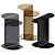 Sculptural Flirt Table: Elegant & Eye-catching 3D model small image 3
