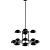 Elegant Cupola Chandelier 3D model small image 1