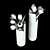 Masa: Sculptural Elegance in Design 3D model small image 3