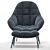 Sleek Mango Armchair | Modern Design 3D model small image 2