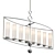 Cameron 8-Light Bronze Chandelier 3D model small image 1