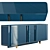 Luxury Donegal High Unit - Polish Lacquered Wood 3D model small image 4