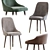Luxdeco Torre Adima Side Chair: Elegant and Stylish Seating Solution 3D model small image 1