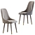 Luxdeco Torre Adima Side Chair: Elegant and Stylish Seating Solution 3D model small image 3