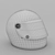 Sleek Motorcycle Helmet - High/Low Poly 3D model small image 4