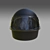 Sleek Motorcycle Helmet - High/Low Poly 3D model small image 7