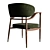 MASON Upholstered Dining Chair 3D model small image 7