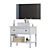 Modern Bathroom Furniture Set: HEMNES / TORNVIKEN 3D model small image 1