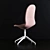 Stylish Ikea LANGFJALL Chair with 10 Variations 3D model small image 3