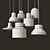 Ston Postmodern Pendant Luminaire 3D model small image 5