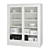 Ikea Syvde Glass Door Wardrobe 3D model small image 3