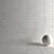 Modern Concrete Wall Tiles: Suite Bianco 3D model small image 4