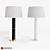Sophisticated Upper Fifth Table Lamp 3D model small image 3