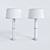Sophisticated Upper Fifth Table Lamp 3D model small image 5