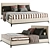 Stylish Andersen Bed: 3D-Rendered Design 3D model small image 3