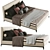 Stylish Andersen Bed: 3D-Rendered Design 3D model small image 5