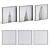 Boreas Trio Prints: Stunning Interior Visuals 3D model small image 2