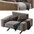Modern Fenix Armchair | Sleek Design & Comfort 3D model small image 4