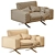 Modern Fenix Armchair | Sleek Design & Comfort 3D model small image 5